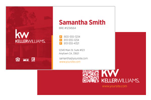 Keller Willimas business card