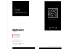 Real Estate business cards, Keller Williams