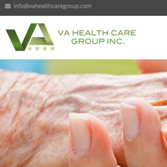 VA Health Care Group Website Design